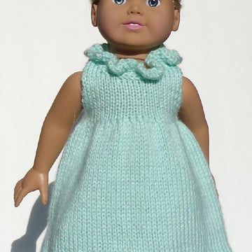 California Collection - Darling Dresses, Knitting Patterns fit American Girl and other 18-Inch Dolls
