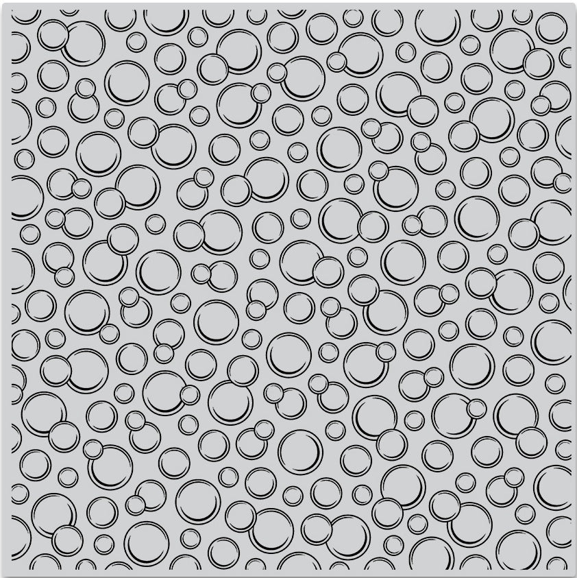 Hero Arts Cling Stamps 6"X6" - Bubbles Bold Prints