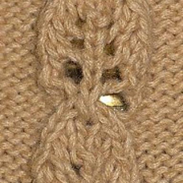 K714-Cashmere Leaves Hat