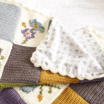 Pippa Patchwork Baby Blanket