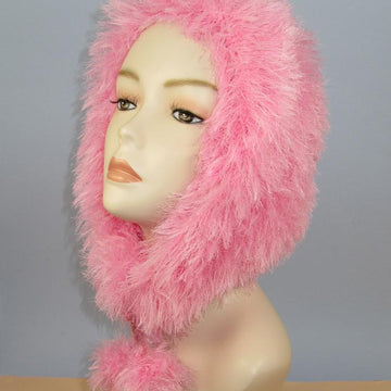 Faux Fun Fur Bonnet