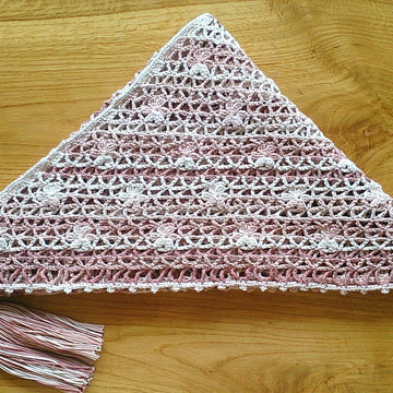 Spring flower shawl