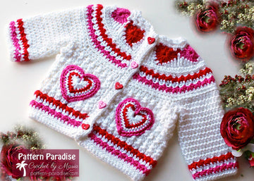 Hearts of Love Sweater 12-093