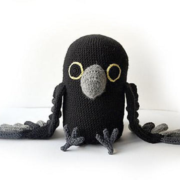 Raven Crochet Pattern, Raven Amigurumi