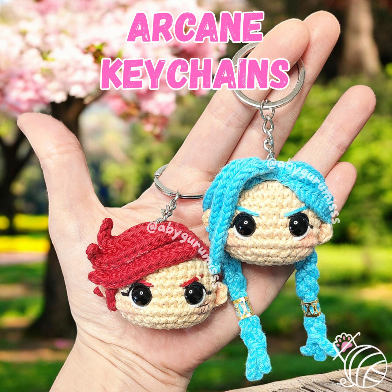 Arcane keychain vi jinx