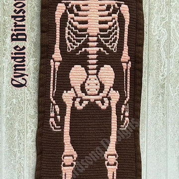 Sir Skelly Bonesington wall hanging