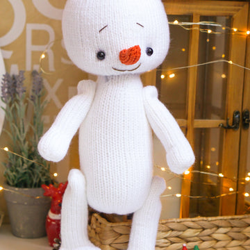 Knitting Snowman Toy Pattern