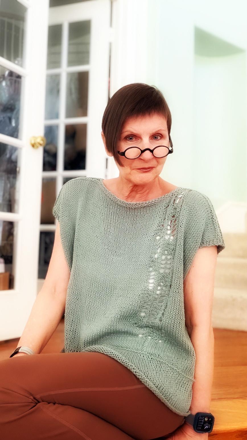 Blooms and lace top