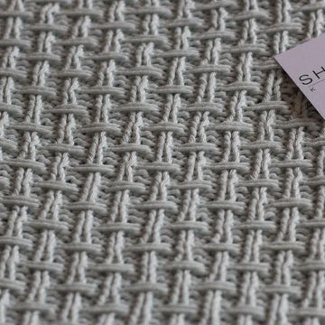 Hessian Baby Blanket