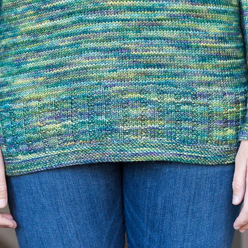 Franconia Top-Down Pullover #B119
