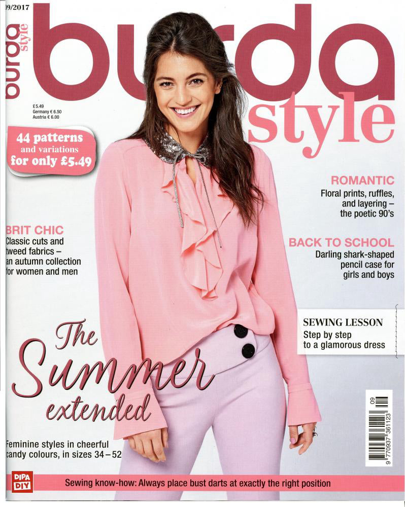 Burda Style September Edition -  Leaflet