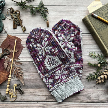 Fair Isle Windmill Mittens