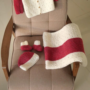 Strawberry Seed Baby Sweater
