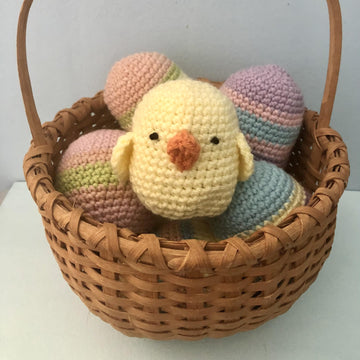 Crochet Reversible Easter Egg and Chick Pattern