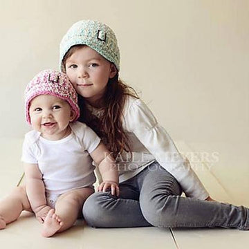 Houndstooth Cloche