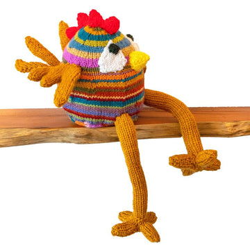 Cute Easter Toys to Knit - chick bee tortoise snake rabbit mouse wind spinner