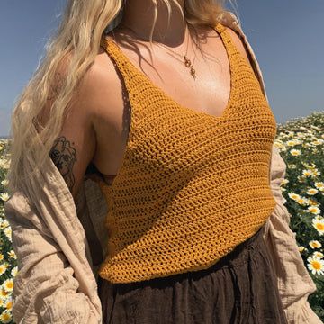 Crochet tank top