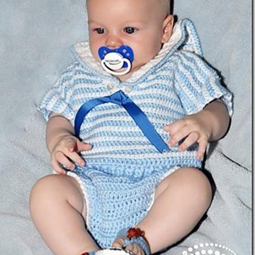 Ships Ahoy Sailor Diaper Cover & Shirt 12-110