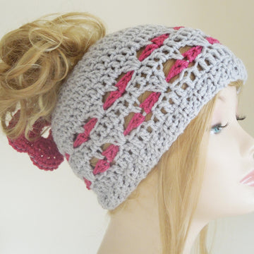 Messy Bun Hat