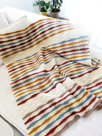Autumn Waves Blanket