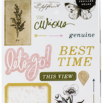 American Crafts Heidi Swapp Storyline Chapters Mini Sticker Book - The Journaler