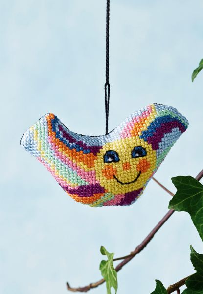 Permin Sun Cross Stitch Kit - 10x6cm