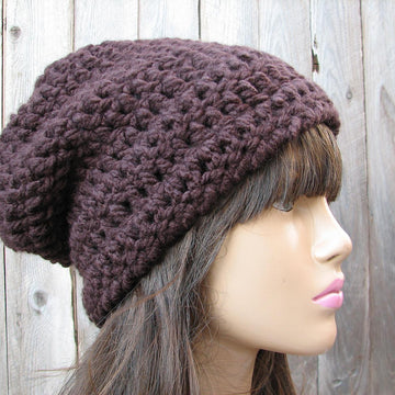 Crochet Slouchy Easy Hat