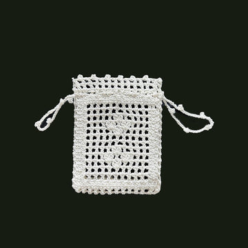 Floral Drawstring mini bag