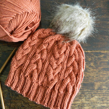 SJS Aran Cable Hat