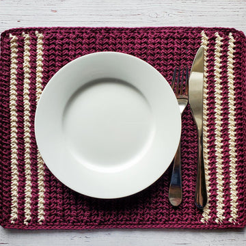 Crossed Stitch Placemat