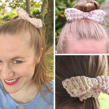 Hair Bow Scrunchie