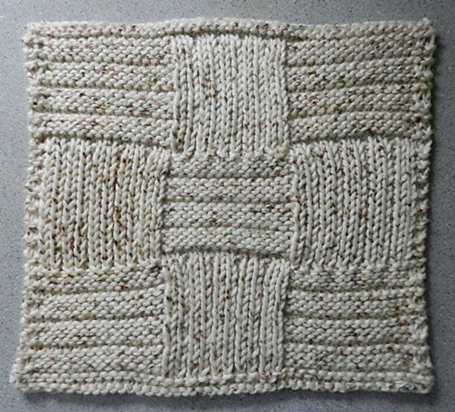 Nine Squared Dishcloth