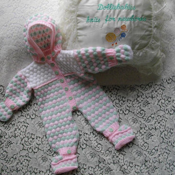 32. Snow Suit for 15-22" Reborn Doll's