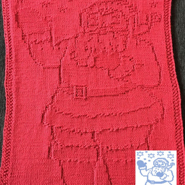 Nr. 339 Mr. Santa Claus guest towel
