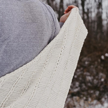 Postage Stamp Shawl