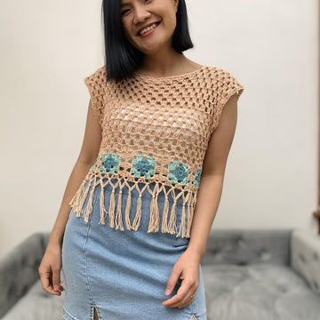 Boho Crop Top
