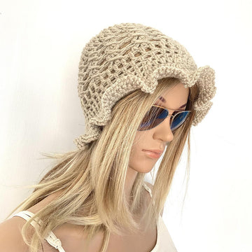 Wavy Bucket Beanie