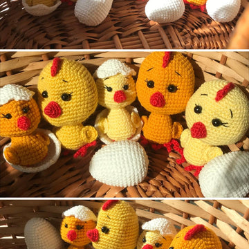 Chicken crib mobile
