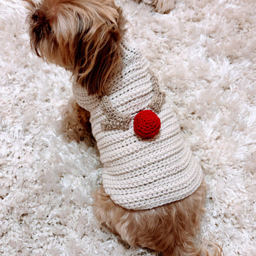 Rudolf Aran Dog Jumper