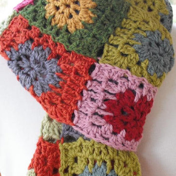 February crochet scarf