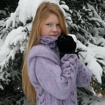 Purple Winter in Wonderland
