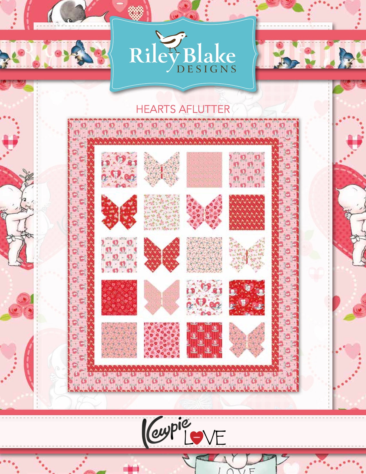 Riley Blake Hearts Aflutter - Downloadable PDF
