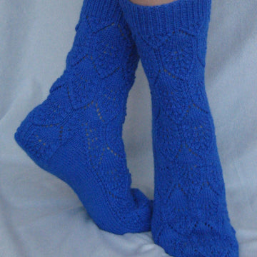 Socks Sapphire feathers