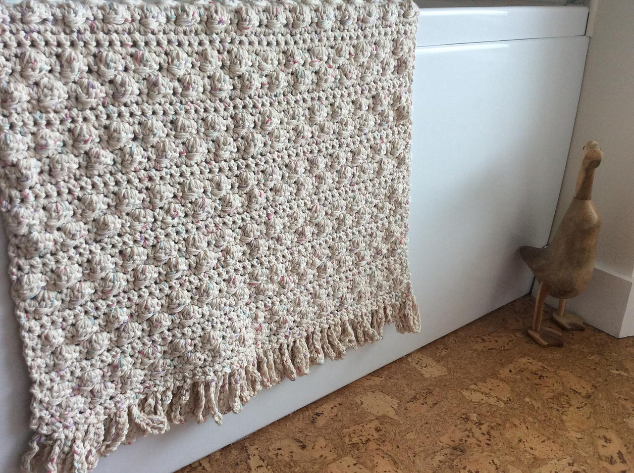 Cotton bobble mat