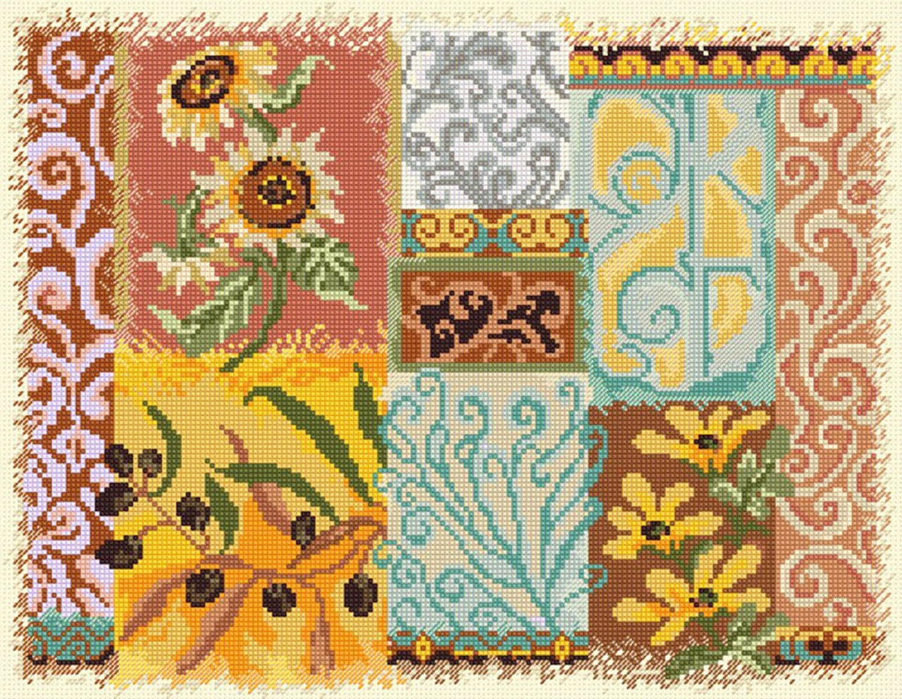 Candamar Tuscany Cross Stitch Kit - 52201