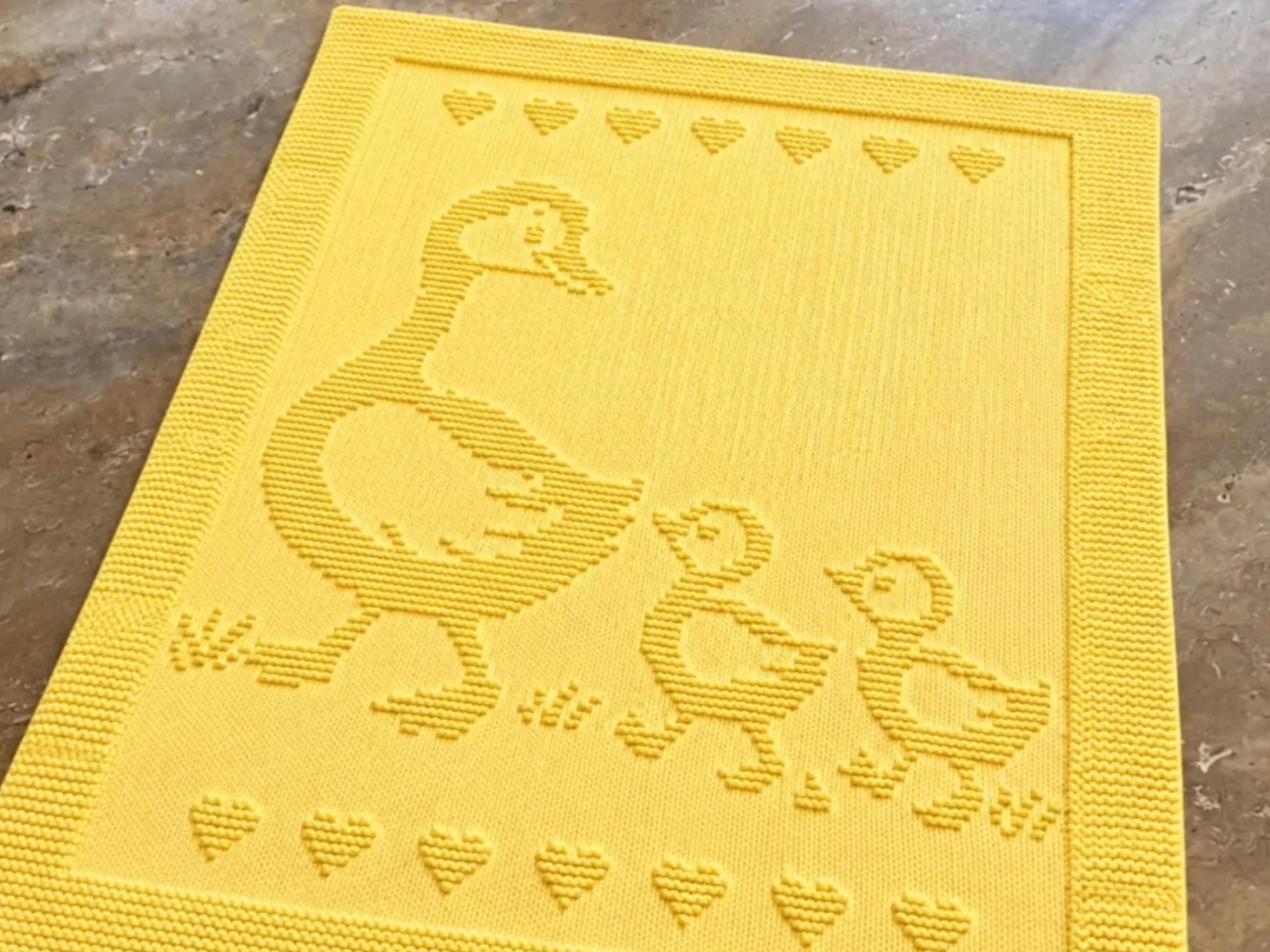 Baby Blanket Mother Goose