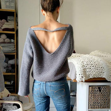 The "No Purls" Sweater