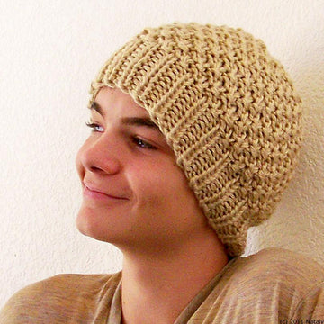 Knit Hat, Slouchy Beanie Hat