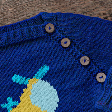Knit Pullover "Helicopter"