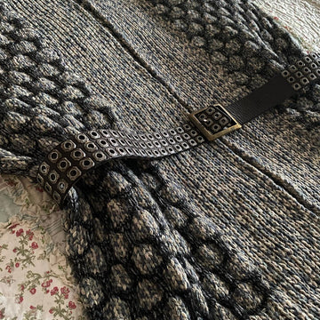Rustic Honeycomb Cardigan